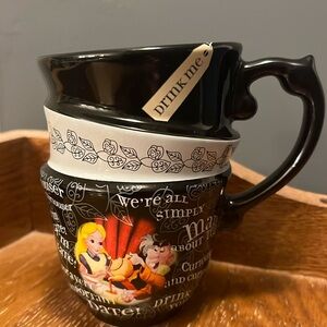 Disney Parks Alice In Wonderland Stacked Teacup Mad Hatter Coffee Mug Cup